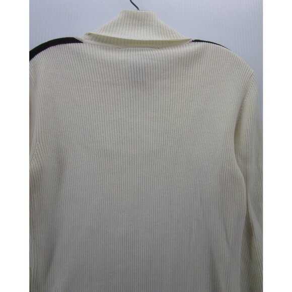 VINTAGE Harley Davidson Sweater Medium Turtleneck Made In Japan Y2K* - Picture 9 of 14